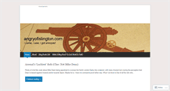 Desktop Screenshot of angryofislington.com